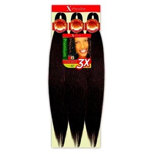 Outre Braids X-Pression Kanekaion 3X Pre Stretched Braid Color 1B